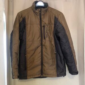 Cinch Men's Brown and Black Jacket3444